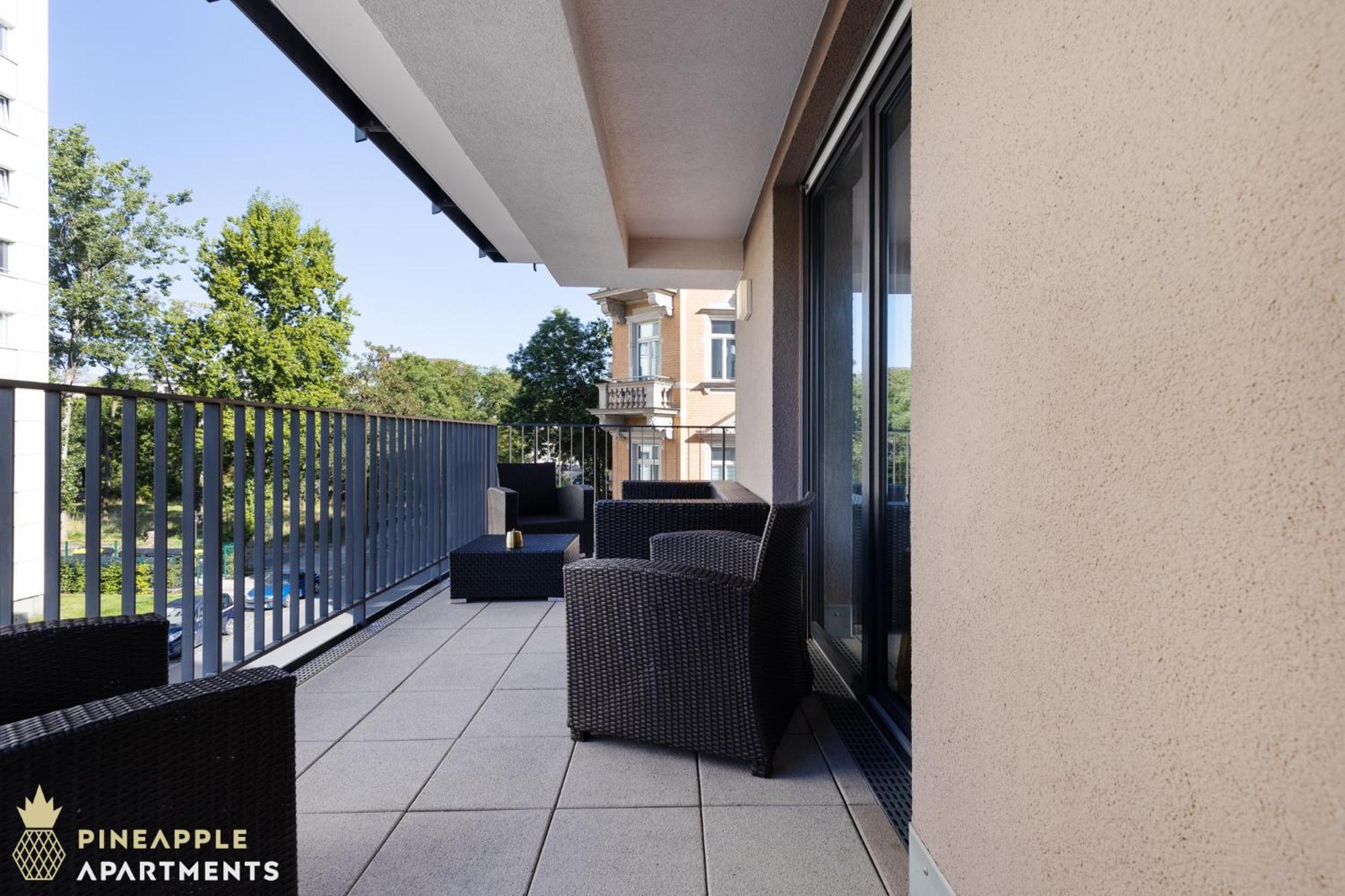 Pineapple Apartments Dresden Zwinger I - 80 Qm - 1X Free Parking Bagian luar foto
